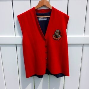 VTG 1980's Tartan Plaid Nygard Collection Vest🇬🇧